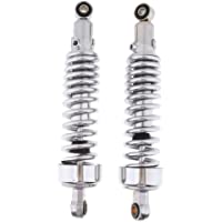perfeclan 2 Pedazos Amortiguadores Muelle Trasero para Moto Auto 310 mm